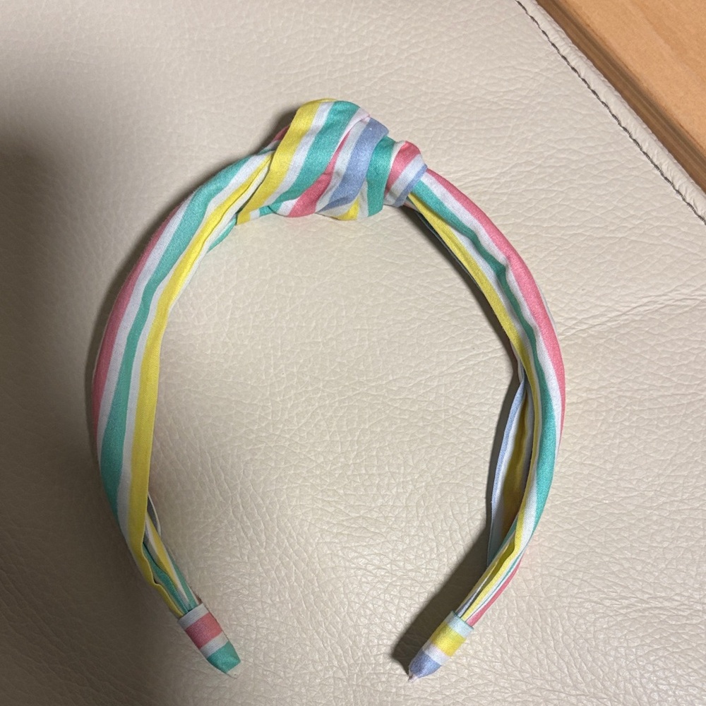 New JCrew Colorful Striped Headband